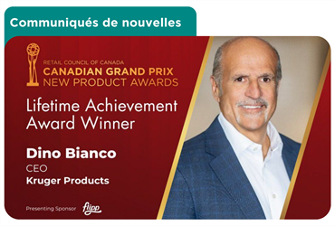 Dino Bianco reçoit le Prix Hommage 2024 du Grand prix canadien de la part du CCCD et de PASC