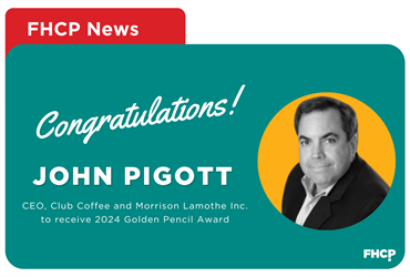 Congratulations to John Pigott on receiving the 2024 Golden Pencil Award