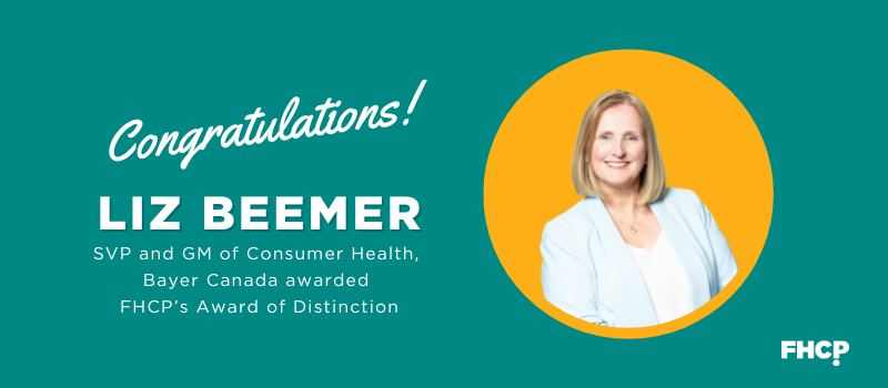 Elizabeth (Liz) Beemer has been awarded FHCP’s 2024 Award of Distinction.